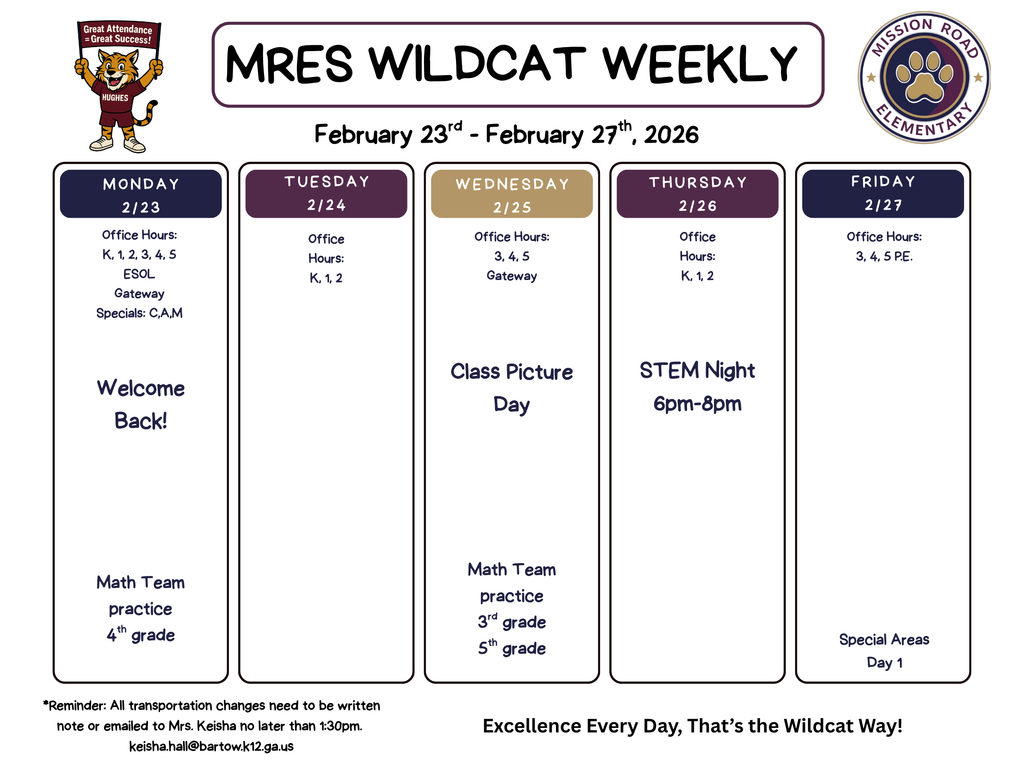 wildcat weekly english