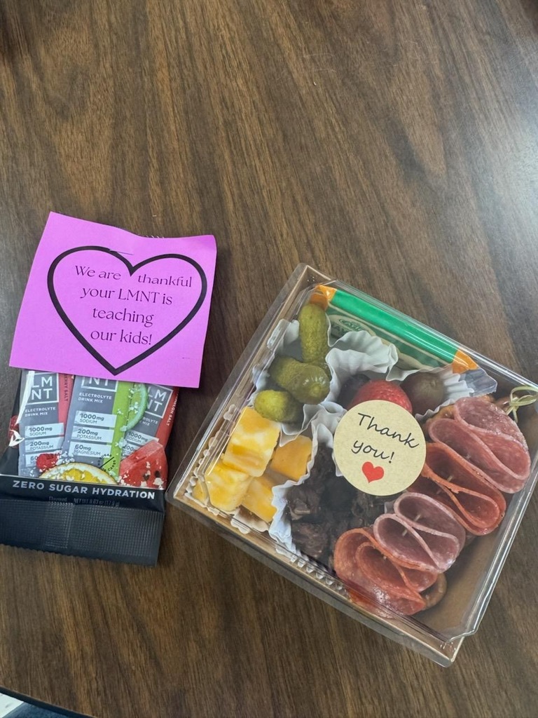 💙💙Thank you to our 🌟AMAZING🌟 Parent Action Committee for treating our teachers to a surprise charcuterie tray today! Our staff was immensely grateful!!💙💙