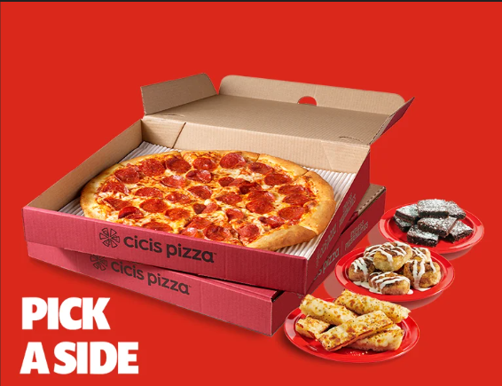 🌙✨ It's Cici's Spirit Night tonight, Knights! Whether you're dining in or grabbing a carry-out order, every single purchase supports HCES! 🍕