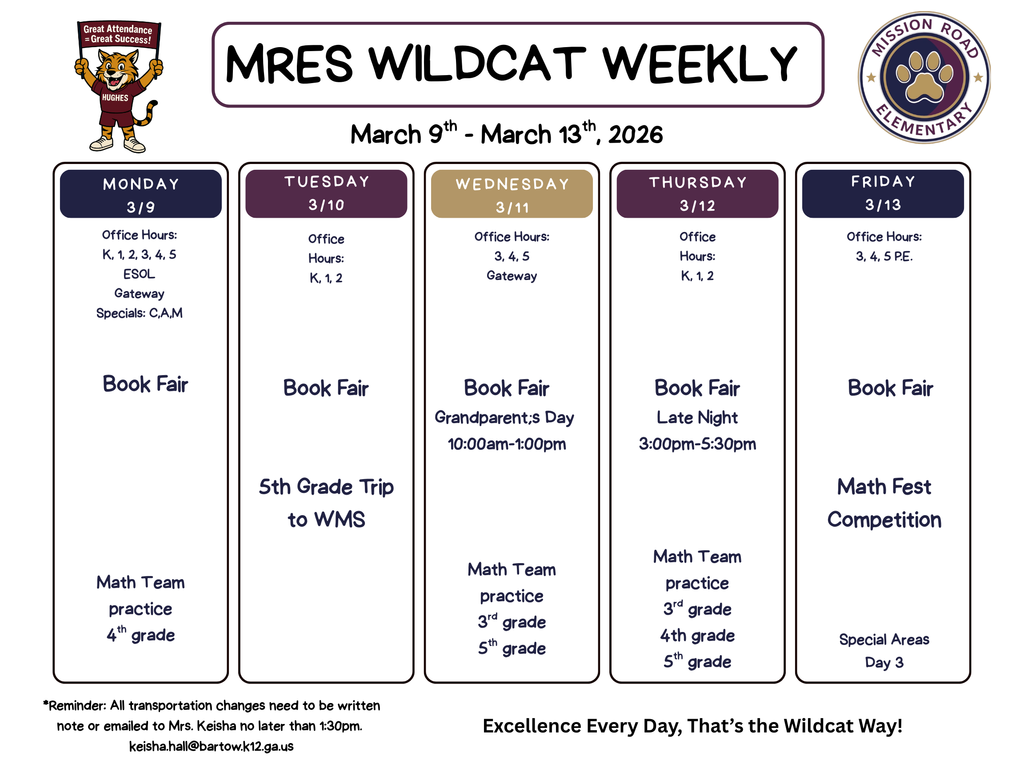 wildcat weekly english