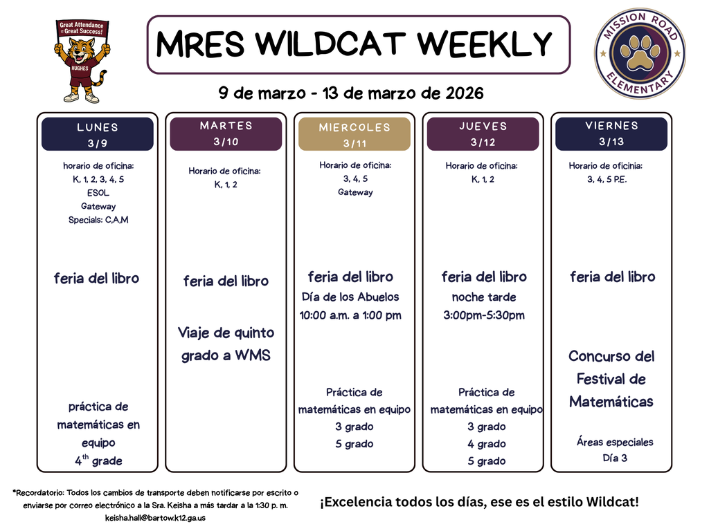 wildcat weekly spanish