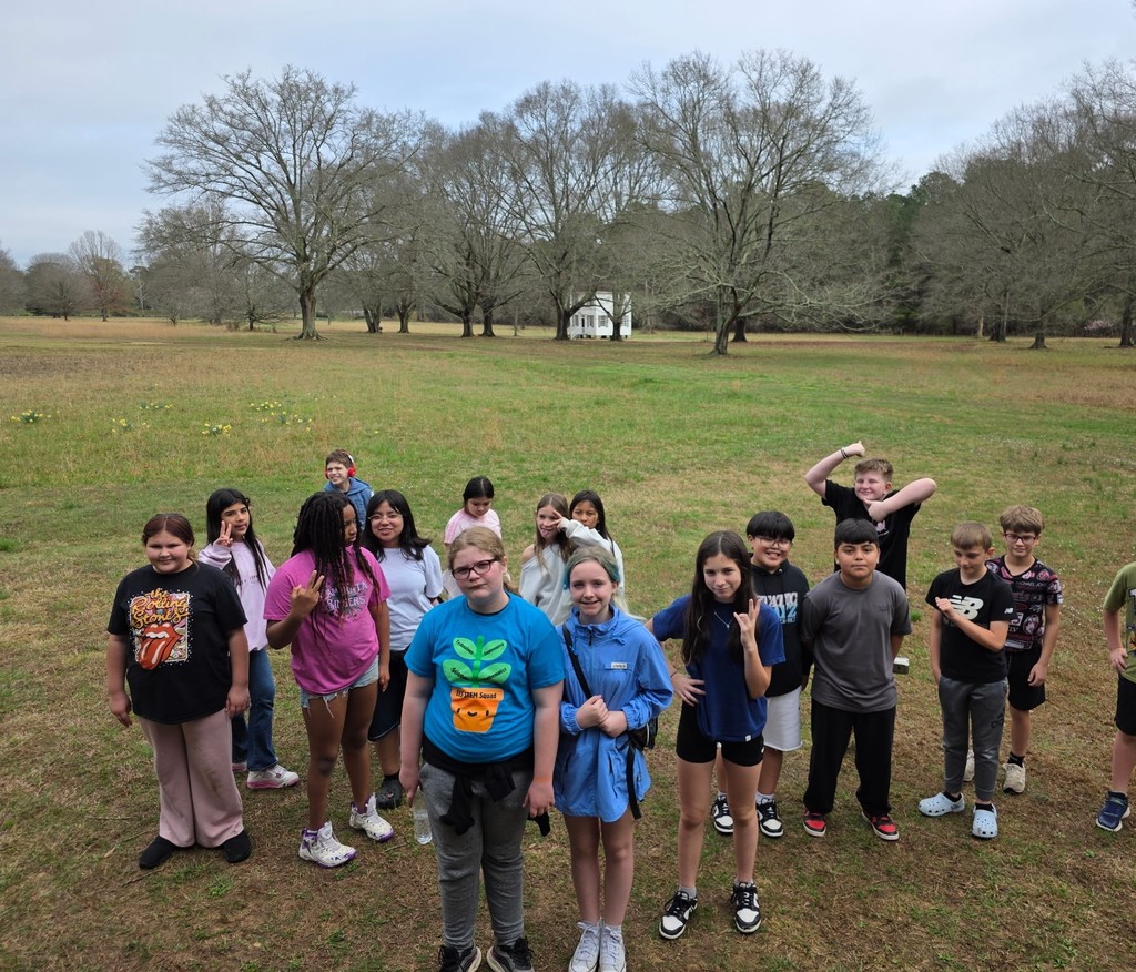 Fifth grade students had a great trip to the New Echota site in Calhoun. Students learned about Cherokee life and explored buildings, like the government house, school, and church.