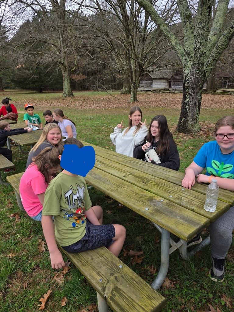 Fifth grade students had a great trip to the New Echota site in Calhoun. Students learned about Cherokee life and explored buildings, like the government house, school, and church.