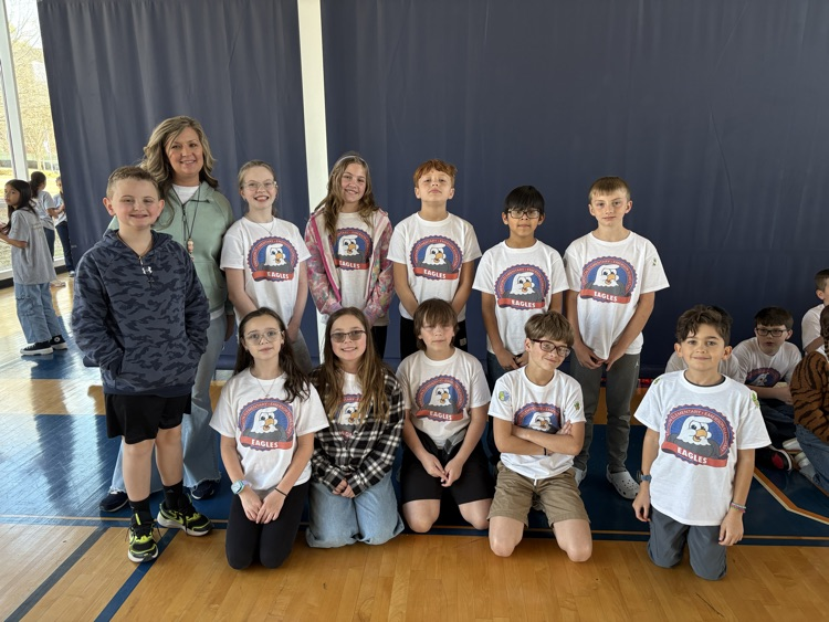 Our 3rd, 4th, and 5th grade math team members participated in the county MathFest competition this week! These students were selected for the team because of their outstanding math skills, dedication, and hard work.