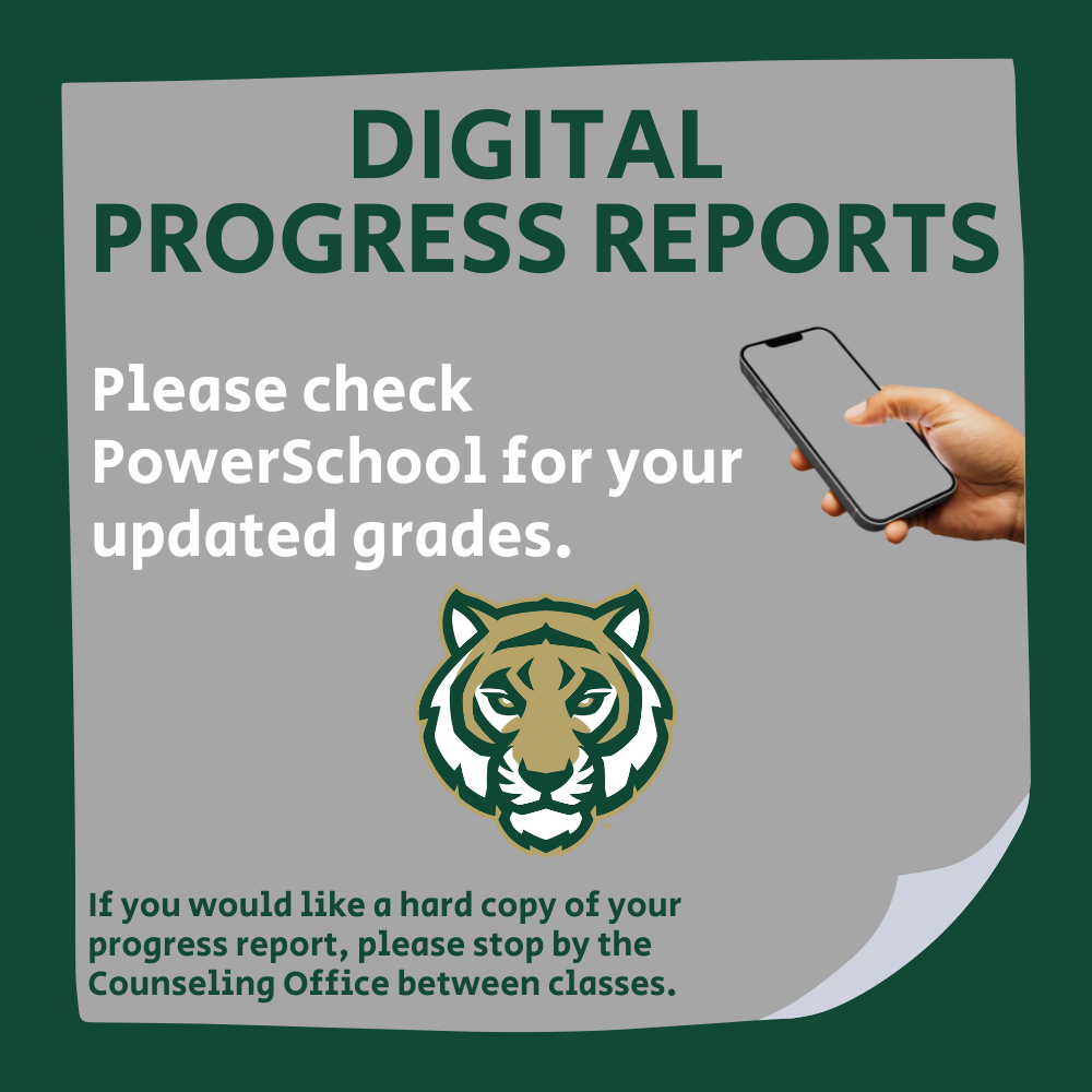 Please check PowerSchool today for updated grades!