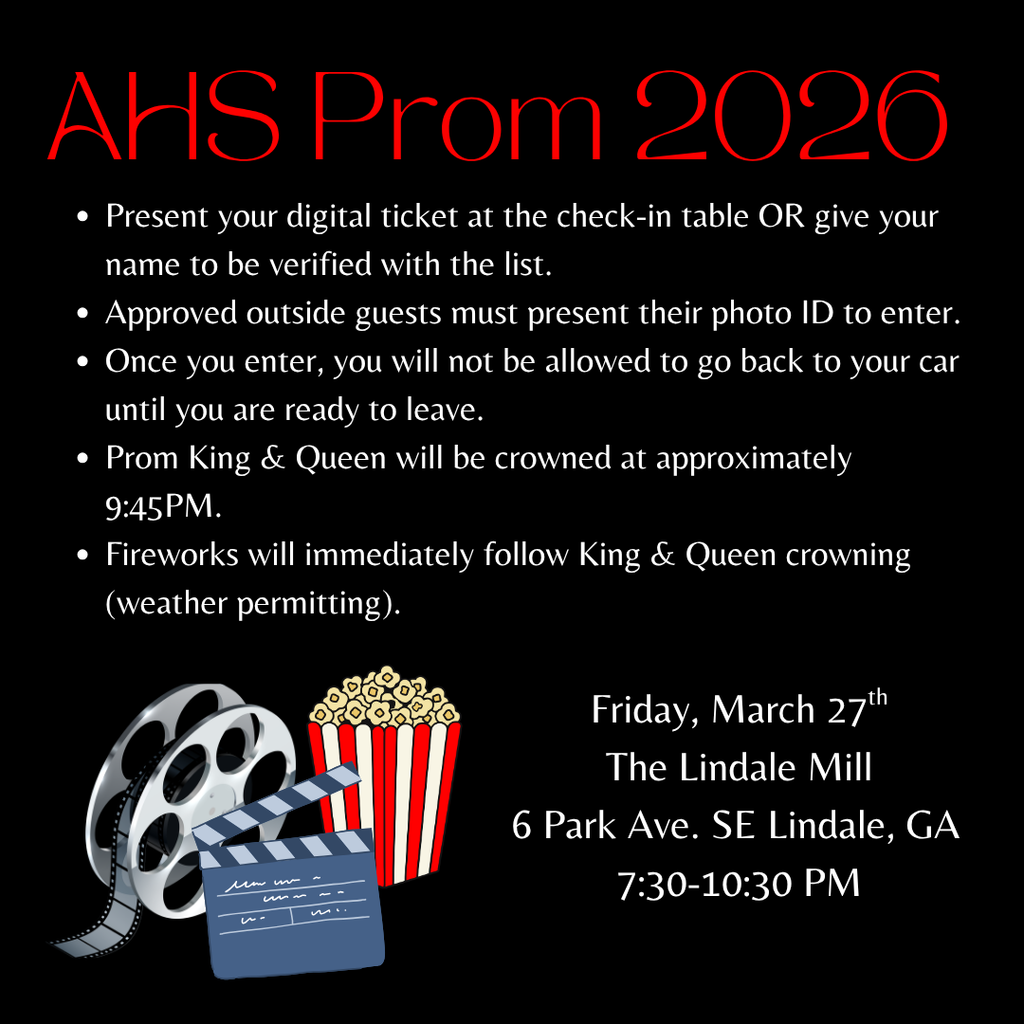 This image gives detailed final instructions for prom