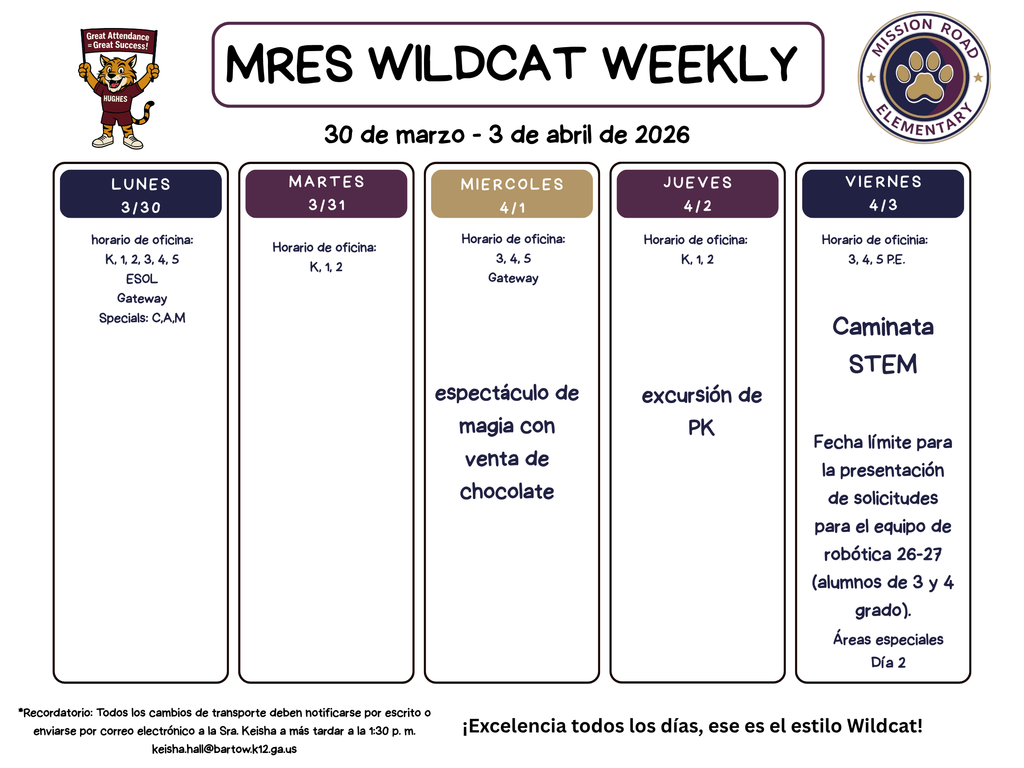 wildcat weekly spanish