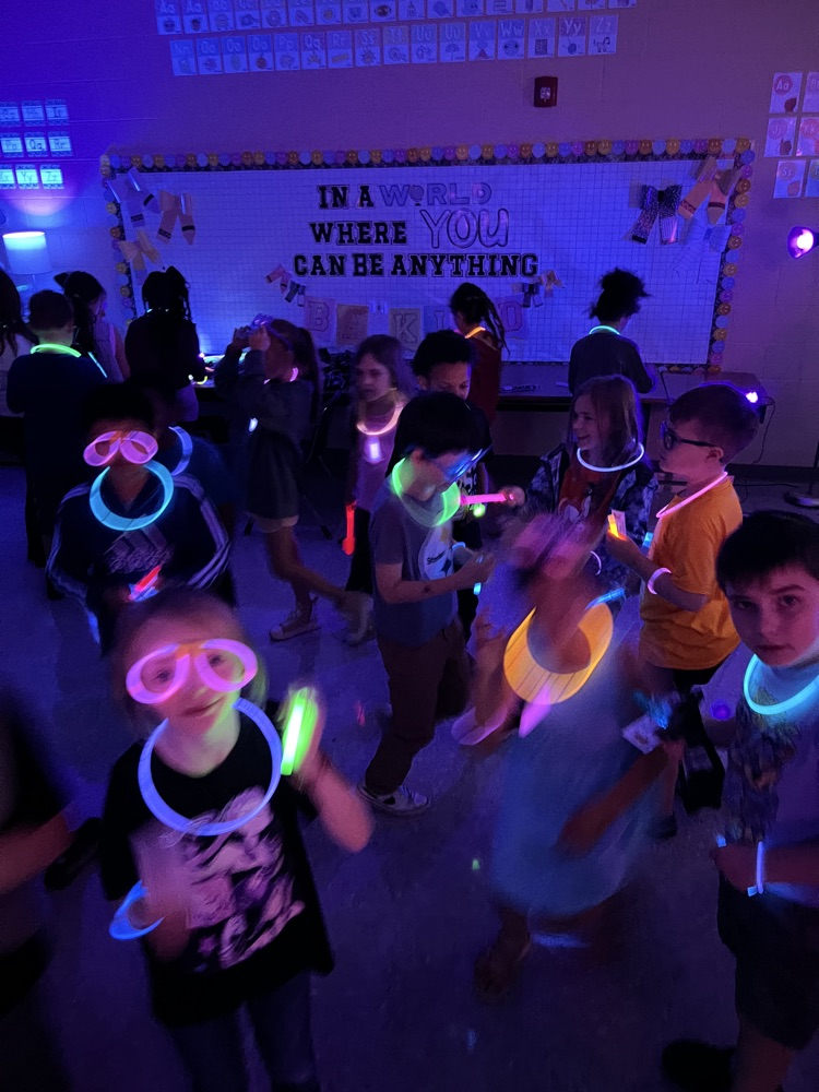 Second grade had celebrated students hard work on STAR this week. Every student that went up on Reading and Math got to join a different reward party. 