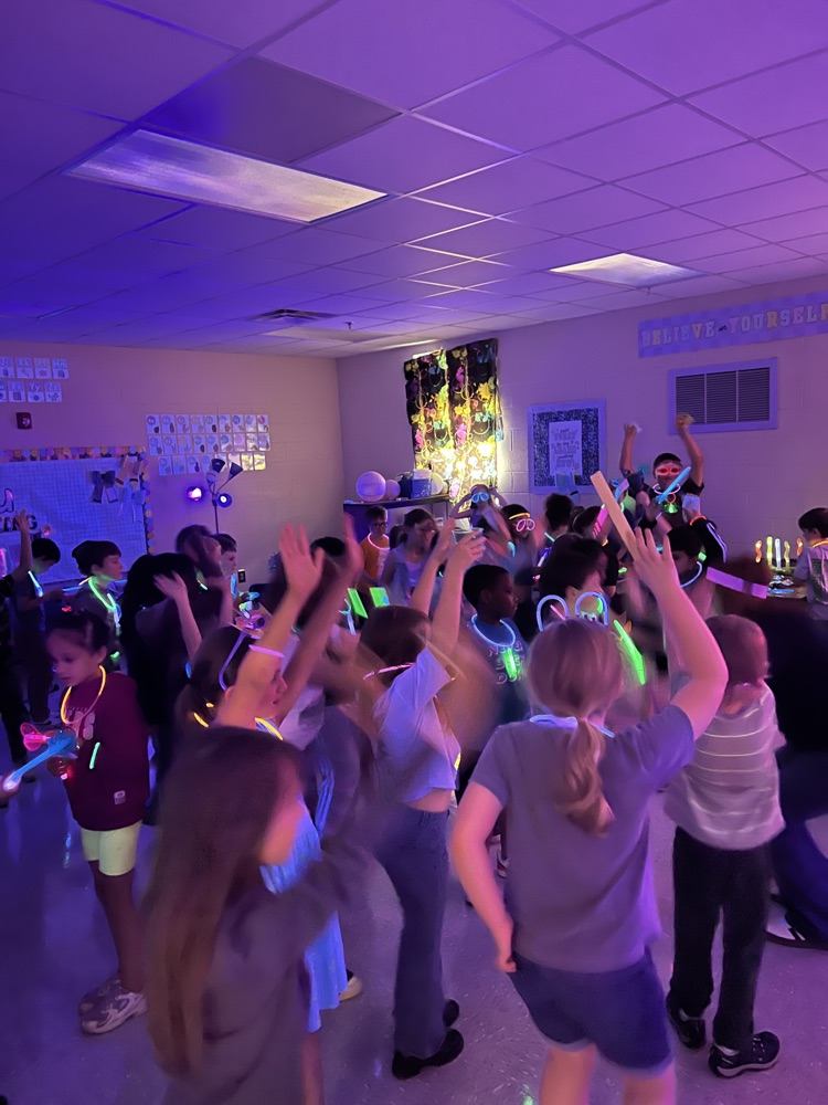 Second grade had celebrated students hard work on STAR this week. Every student that went up on Reading and Math got to join a different reward party. 