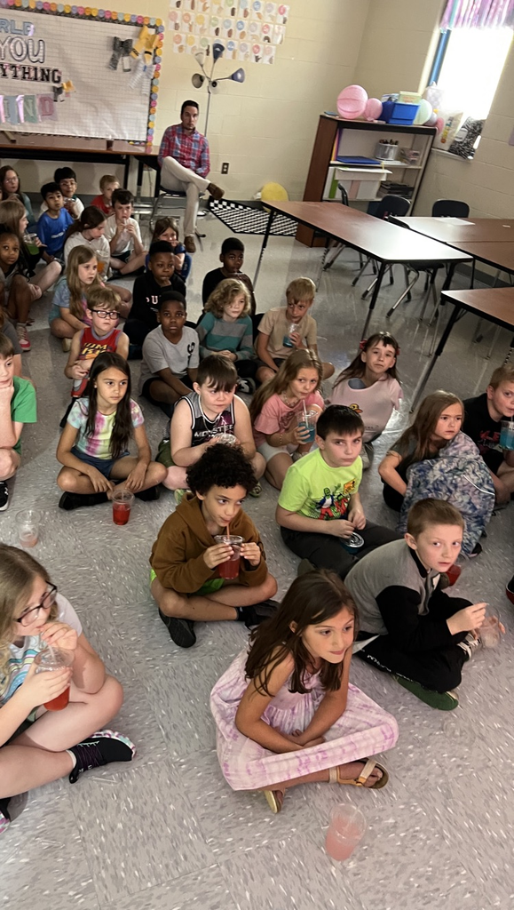 Second grade had celebrated students hard work on STAR this week. Every student that went up on Reading and Math got to join a different reward party. 