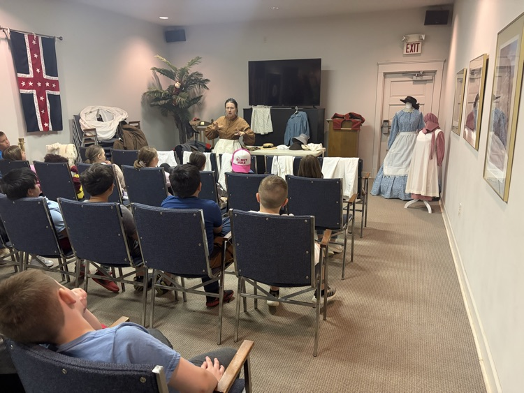 Today our 4th graders enjoyed a fun, educational field trip to Picketts Mill Battlefield.