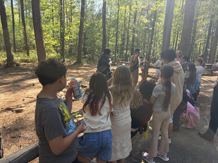 Today our 4th graders enjoyed a fun, educational field trip to Picketts Mill Battlefield.