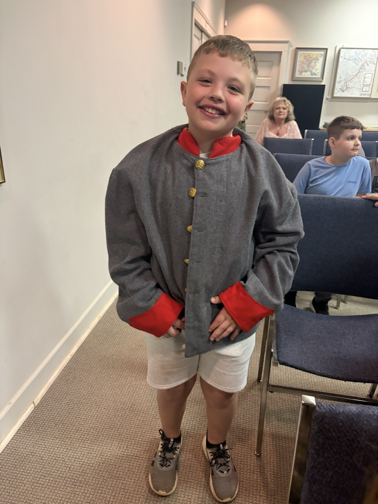 Today our 4th graders enjoyed a fun, educational field trip to Picketts Mill Battlefield.