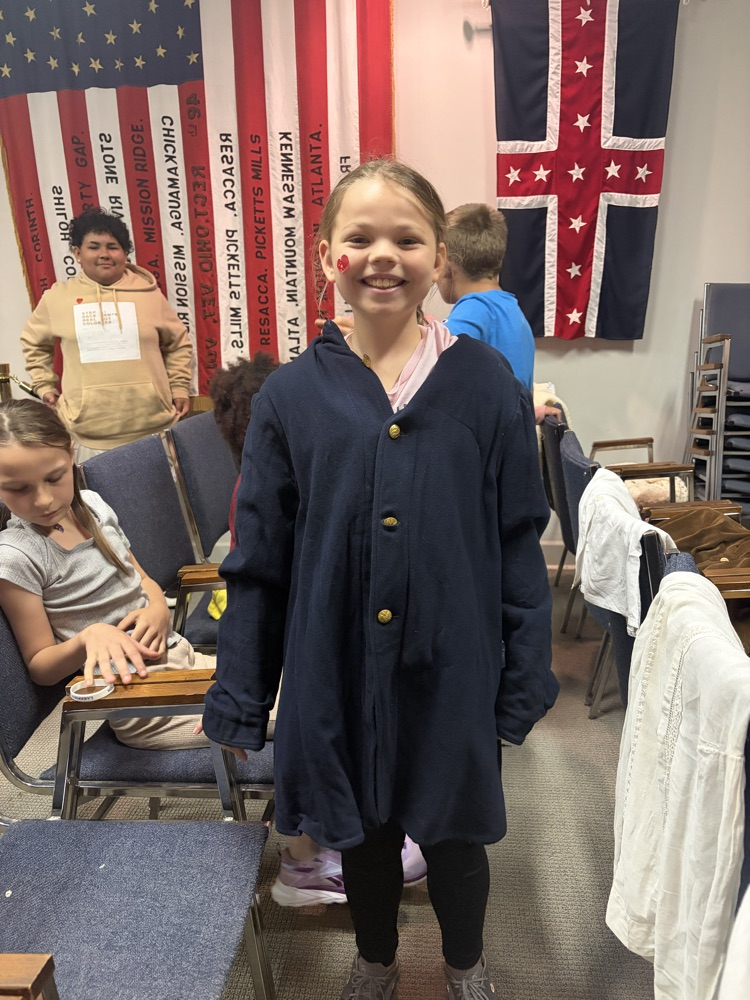 Today our 4th graders enjoyed a fun, educational field trip to Picketts Mill Battlefield.