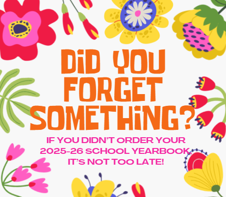 Did you forget something? If you didn’t order your 2025-26 school yearbook, it’s not too late!  Yearbook purchases have been added to the school online payment system. We only have a limited number of extras to sell. Reserve your copy today for $25.  You can reserve your copy by visiting Emerson's e-store at https://bartowcountyga.schoolwindow.com/estore/ees.html and using the online payment system. Yearbooks will be distributed in May.