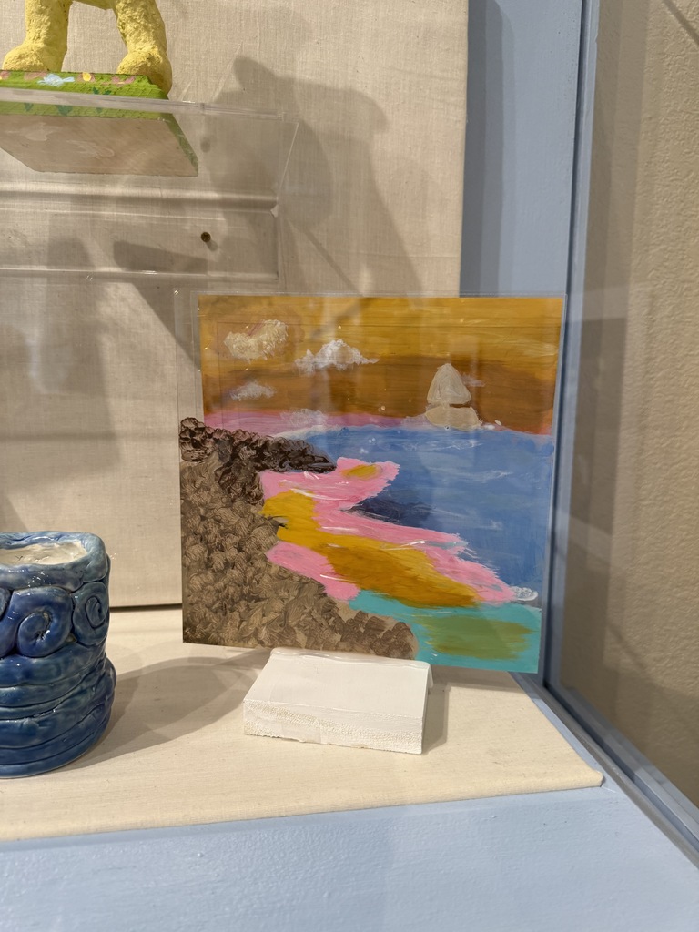 We are so proud of our Emerson artists! Every year, local primary and elementary schools select up to six works of art to be displayed at the Booth Museum. This year three students from EES brought home awards for their amazing art work!   Sam Joyner - 1st place/Purchase Award (Sam’s work was purchased by the Booth, and will remain on permanent display in the Student Gallery.)   Genesis Mendoza - 2nd place   Camille McAllister - Honorable Mention   Also included in the show were pieces by Karsyn Pallone, Siri Cosma, Ivy McDurmon, and Sofia Vasquez Portillo.   Congrats to all of these talented artists!