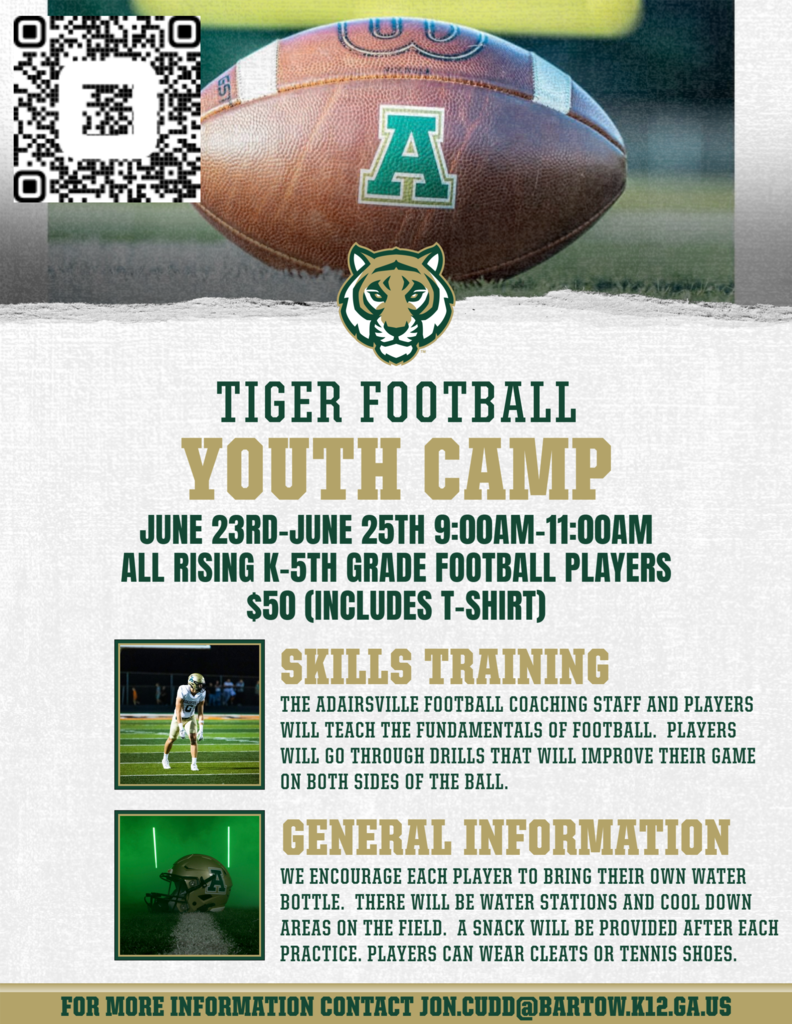 Tiger Football Camp 
