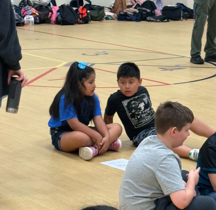 students working together