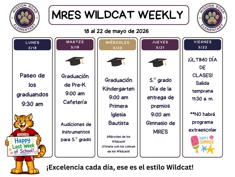 final wildcat weekly Spanish 