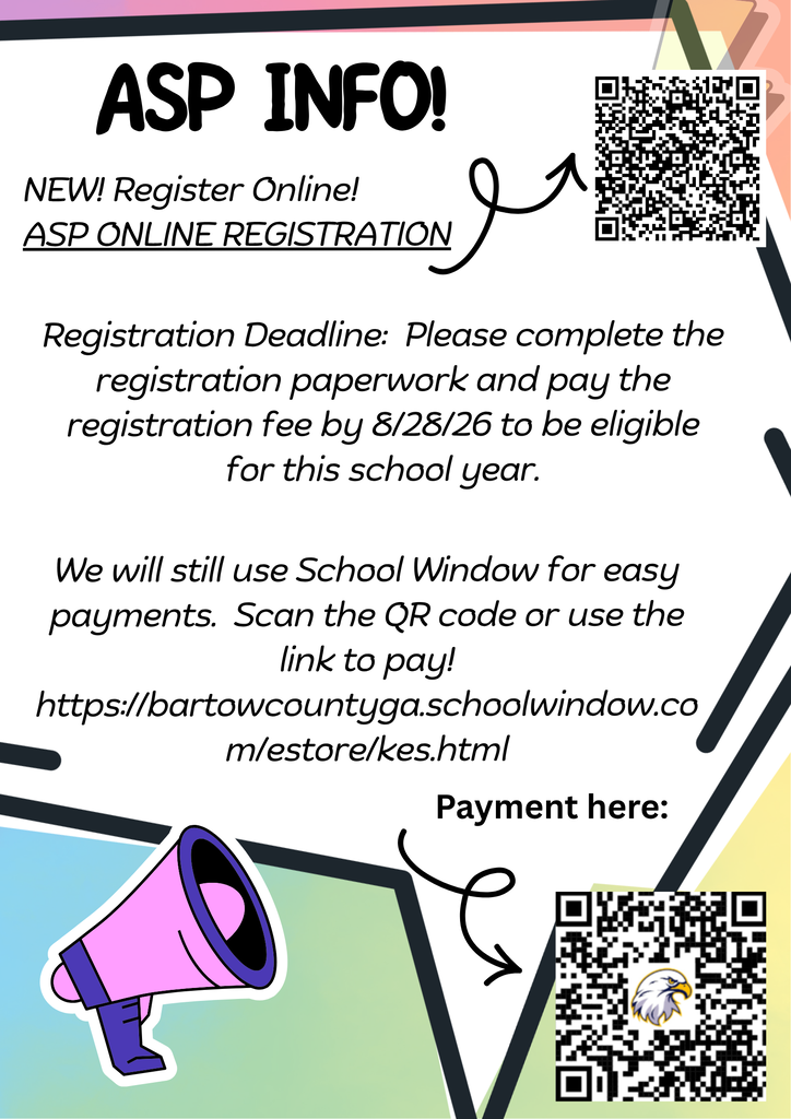 AfterSchool online registration information as well as other useful information for the school year.