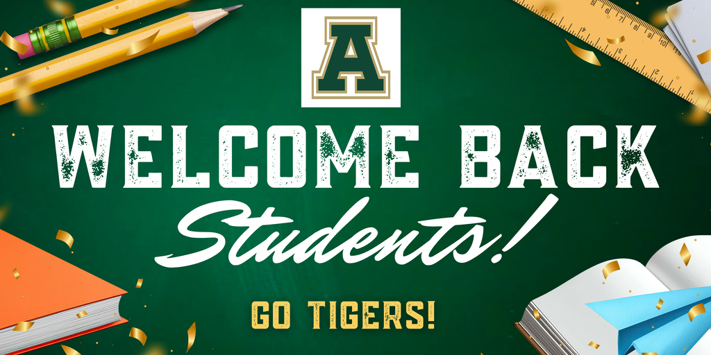 Welcome Back Students!