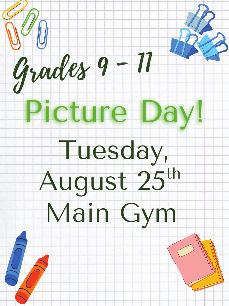 Underclassmen Picture Day 8/25