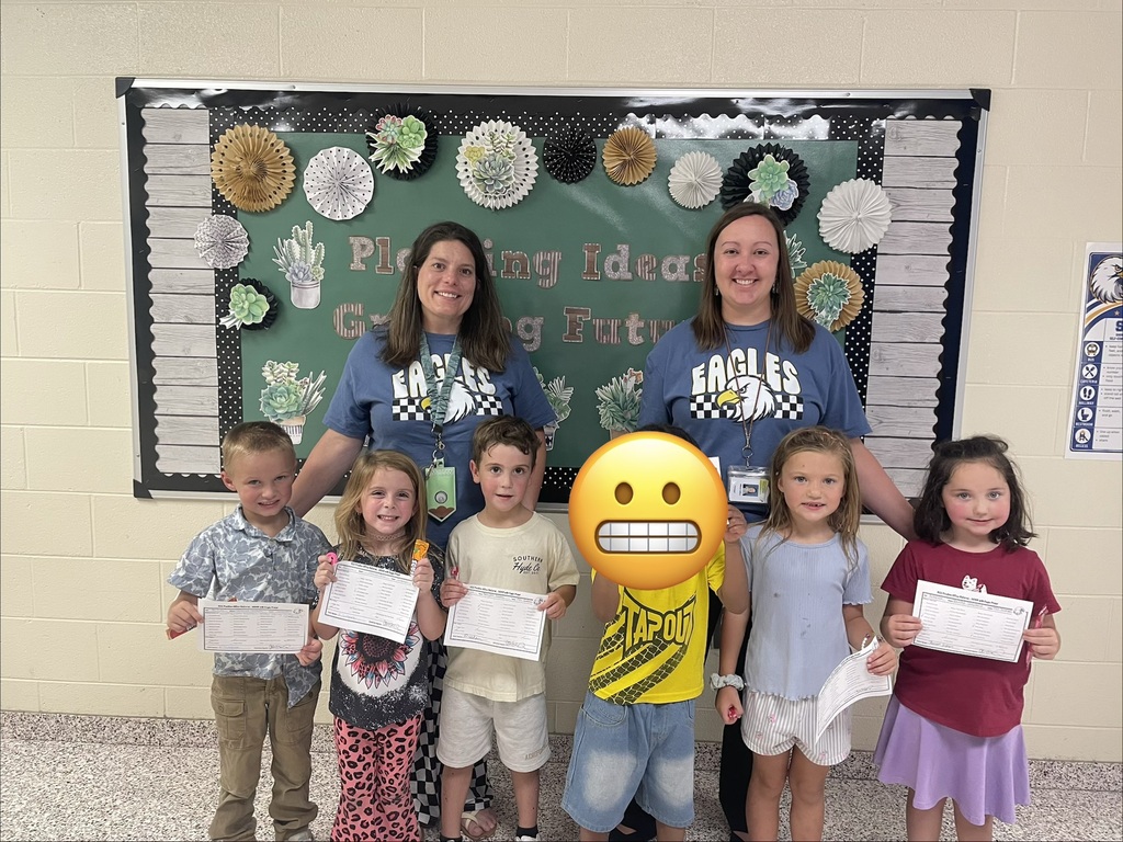 Kindergarteners receiving positive office referrals outside of the front office.