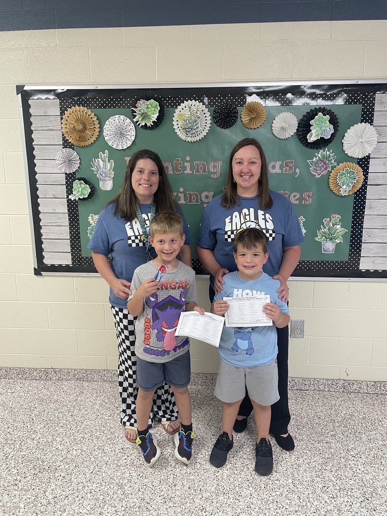 1st Graders receiving positive office referrals outside of the front office.