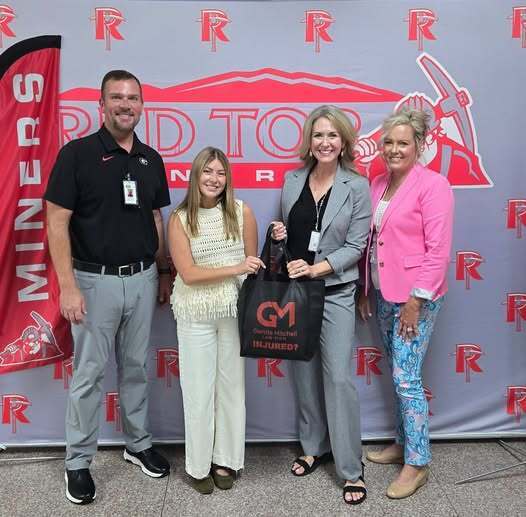 Red Top Middle School community partner Glenda Mitchell Law Firm