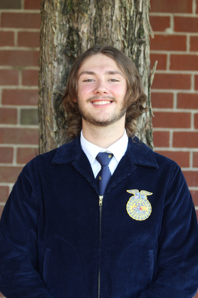 Senior Jacob Anglin represented Adairsville FFA in the Area Tractor Operations CDE and brought home 3rd Place Overall!    This competition puts students’ agricultural knowledge AND equipment skills to the test. Jacob completed a written exam covering tractor safety, servicing, care, and maintenance; worked through problem-solving and troubleshooting scenarios; and completed a timed tractor-driving practicum.    For the driving portion, competitors had to safely operate the tractor, hook up a two-wheeled implement, navigate a tight course and 15-degree curve, back the implement into the designated shed area, unhook, and return the tractor to the finish — all while racing the clock and avoiding penalties.     We are SO proud of Jacob for putting his skills to work and finishing 3rd overall in Northwest Georgia! 
