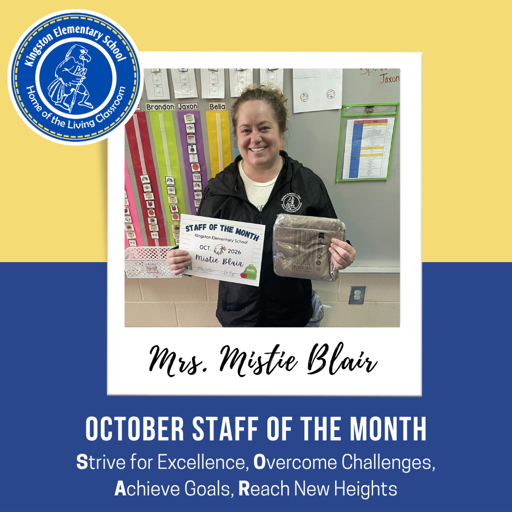 Mistie Blair-Staff Member of the Month