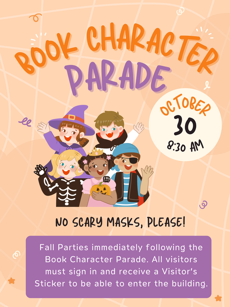 information about book character parade