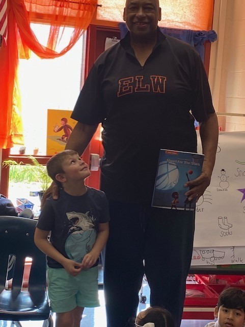 Edwin Lee Wilkins visits Kindergarten 2