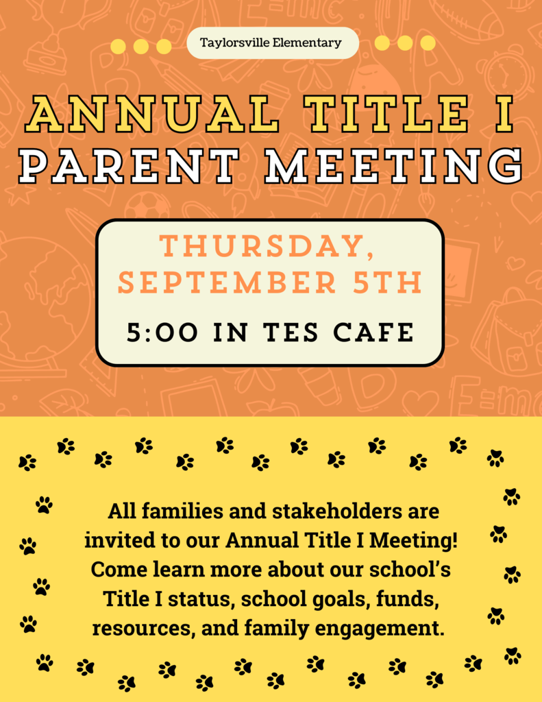 Annual Title I Parent Meeting