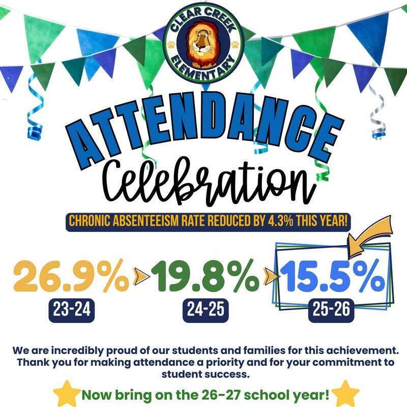 Attendance Celebration: see flyer for details