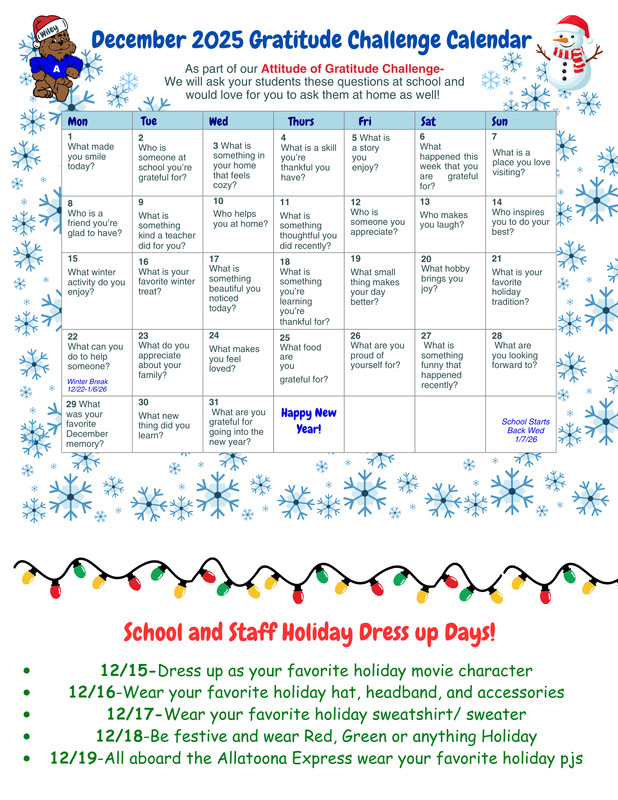 Dec Gratitude Challenge