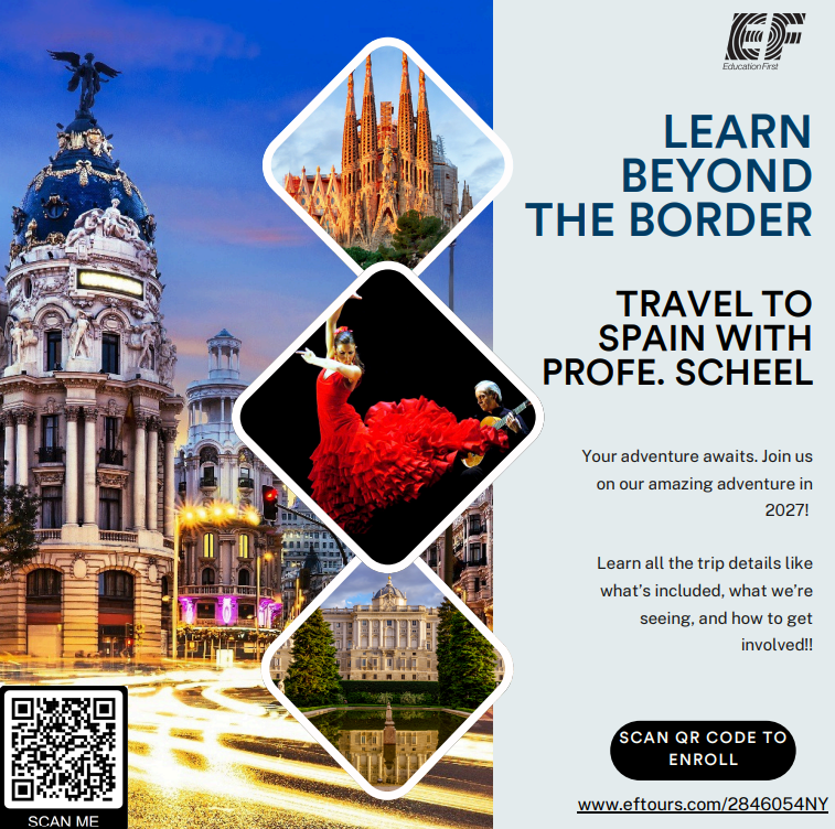 Travel to Spain with Mr. Scheel