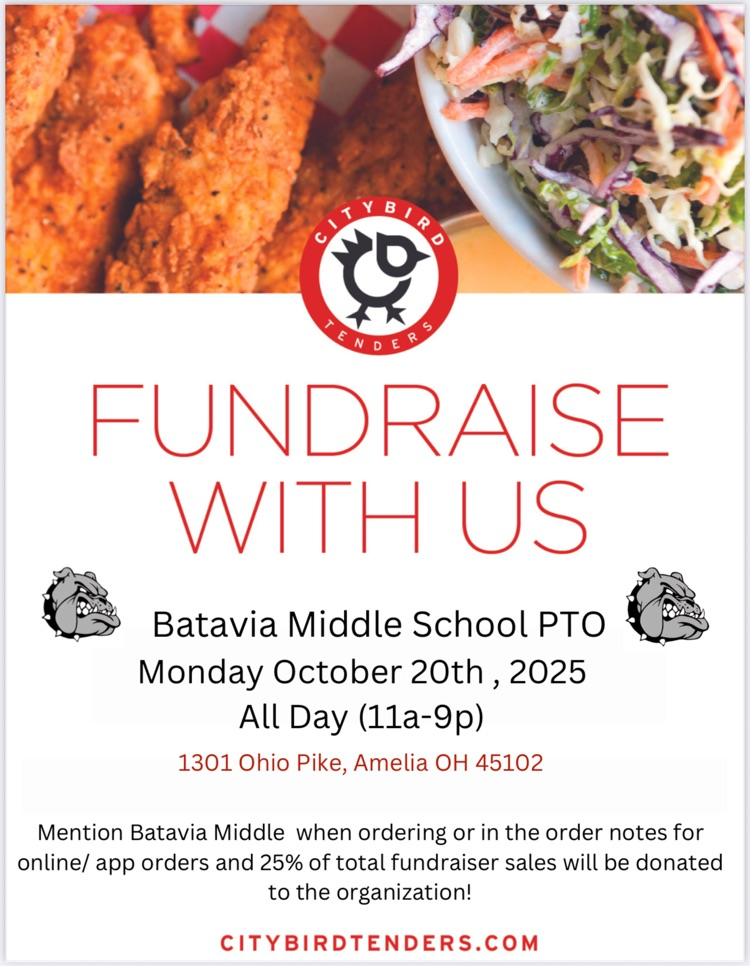 citybird flyer for the fundraiser