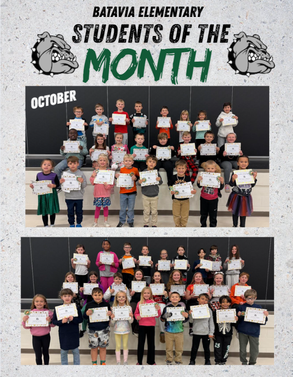 students of the month
