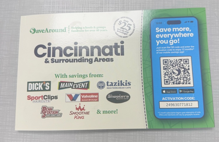 sample book for fundraiser