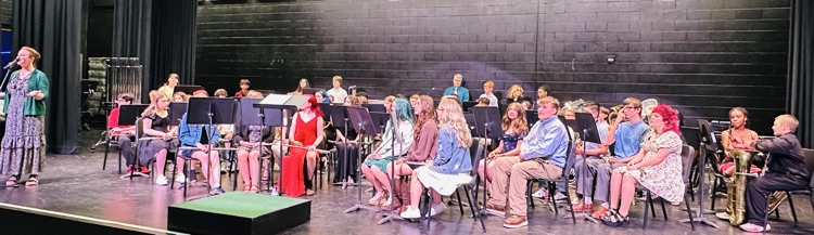 band concert at BHS
