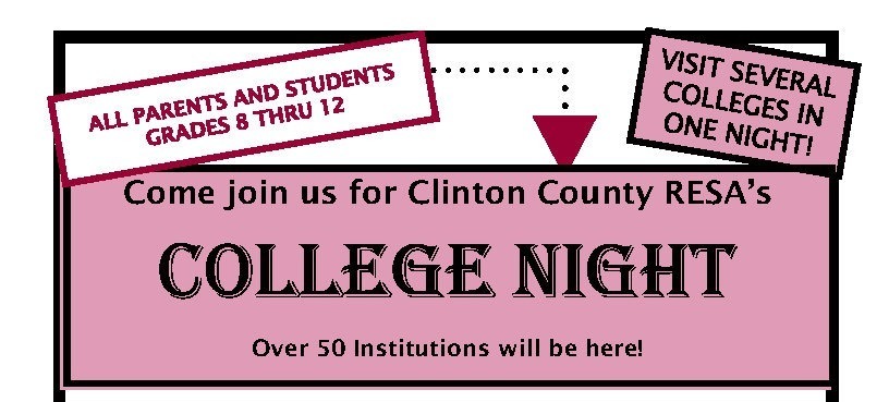 college night flyer CCRESA