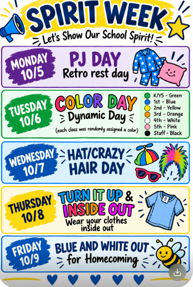 Spirit Days at BES