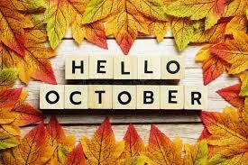 October Image with leaves