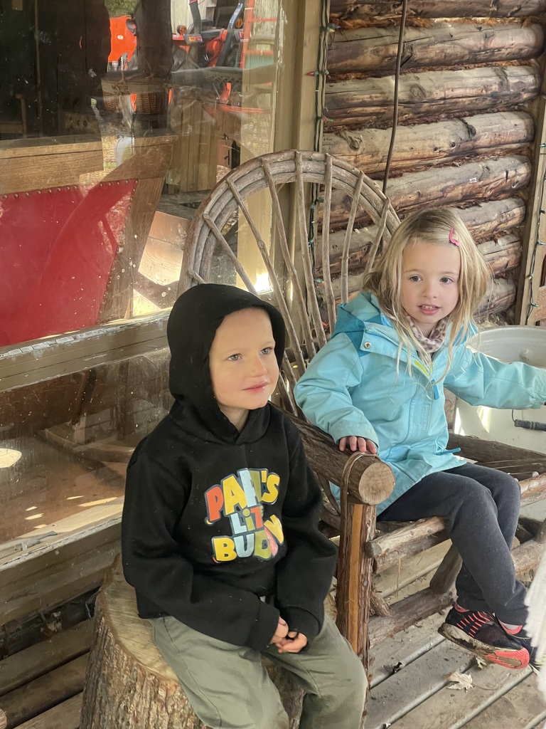 Students sitting down