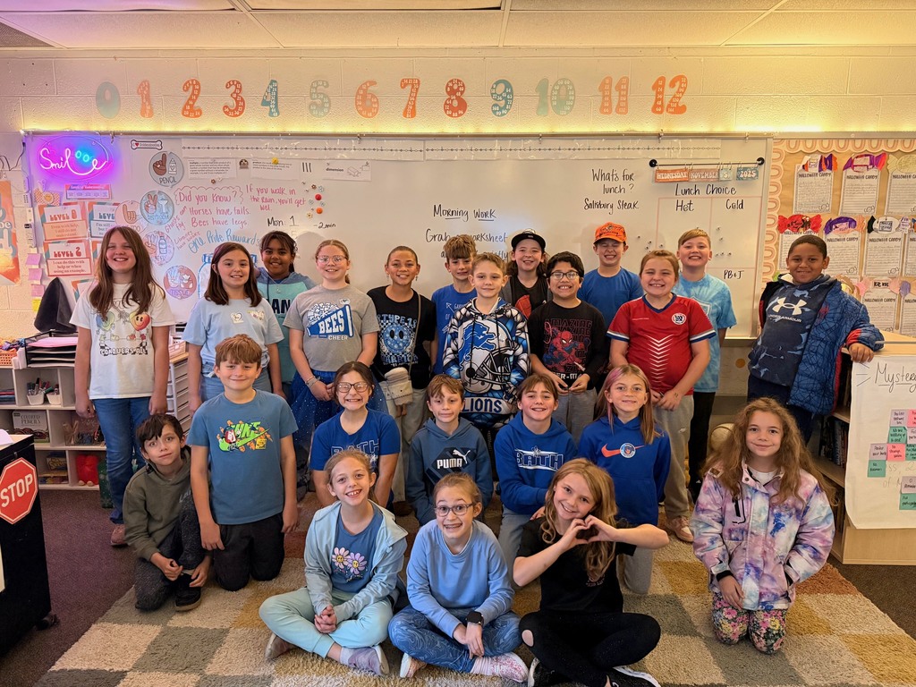 Mrs. Vogl's 4th grade class