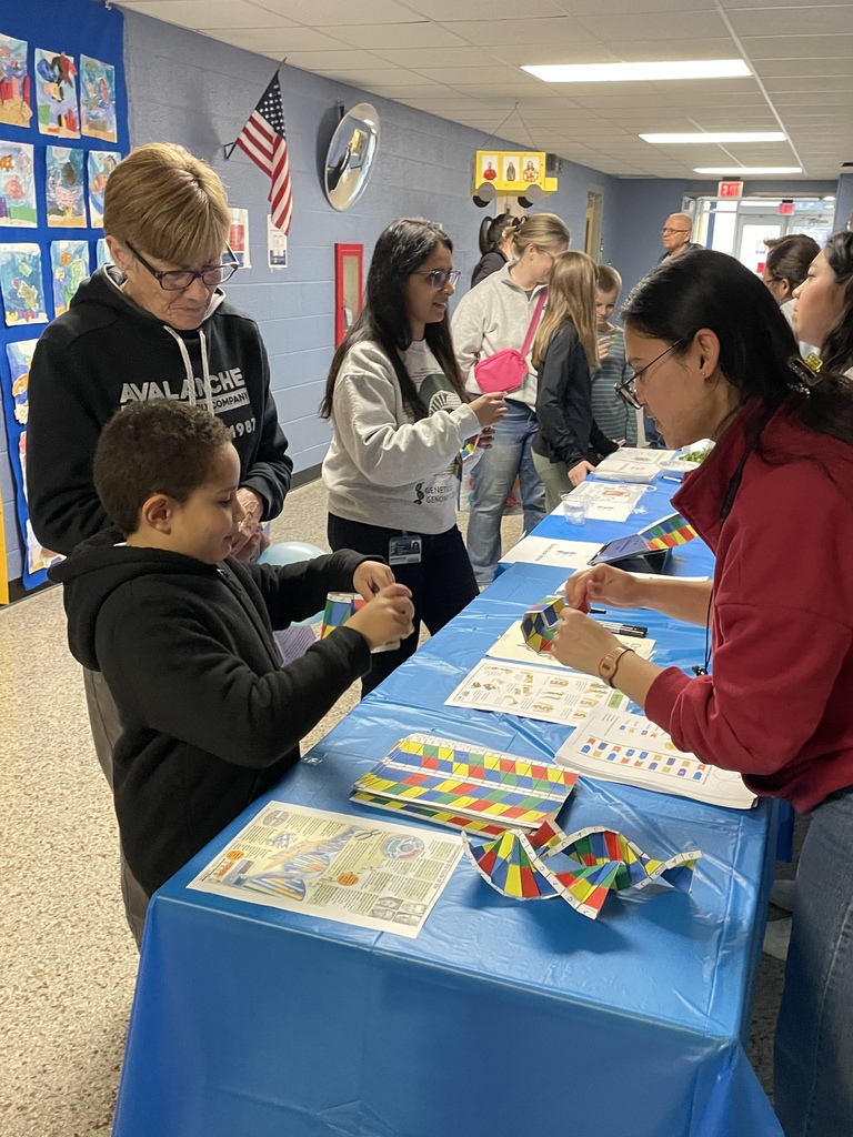 Our Magic School Bus–themed STEAM Night featured activities in science, technology, engineering, art, and math.