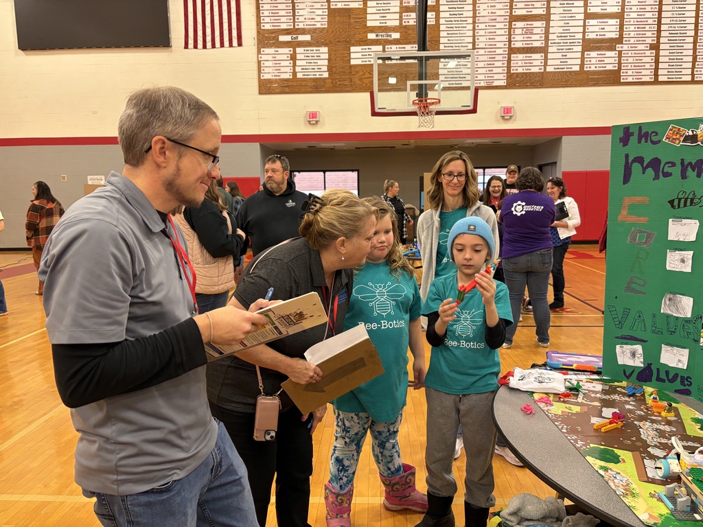 Team members practiced communication skills while presenting their projects and answering questions from reviewers.