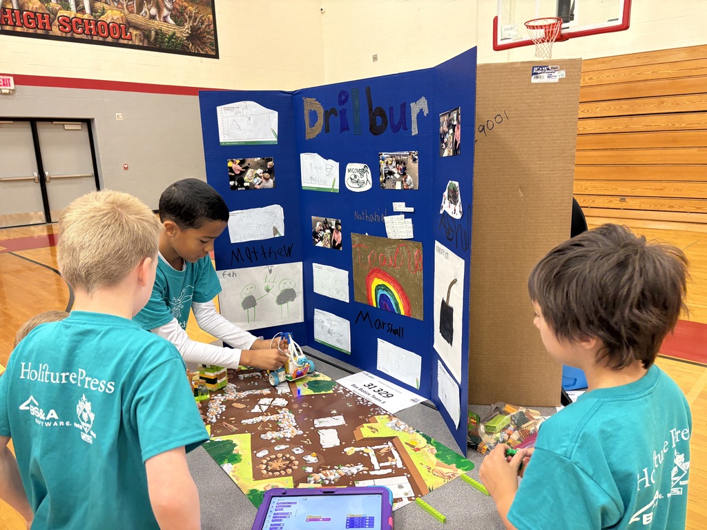Our Explore Teams highlighted the skills they developed while investigating archaeology and building their models.