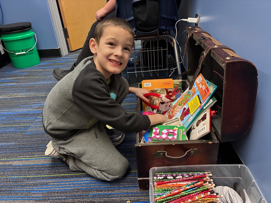 treasure chest  and student